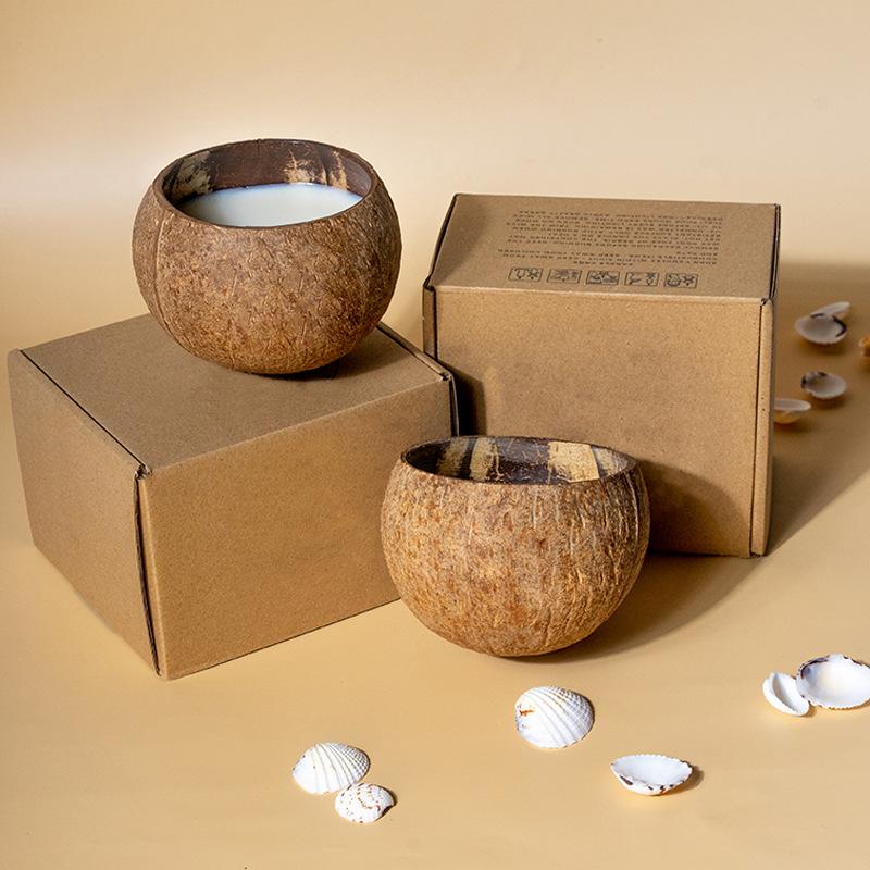 Coconut Shell Scented Candles, Household Essential Oils, Fragrance Ornaments, Plant Wax Fragrance Gifts, Natural Fragrances