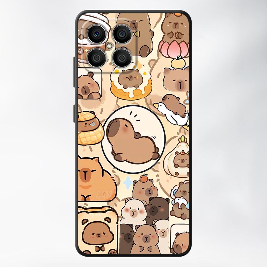 

Cute Capybara Case for Huawei P Smart 2019 P20 Lite 2018 P20 P40 Lite P30 P20 Pro Funda Phone Cover Huawei P smart 2019