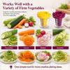 Manual Operation Vegetable Spiralizer Upgraded Design Vegetable Twister Peeler  Home Kitchen
