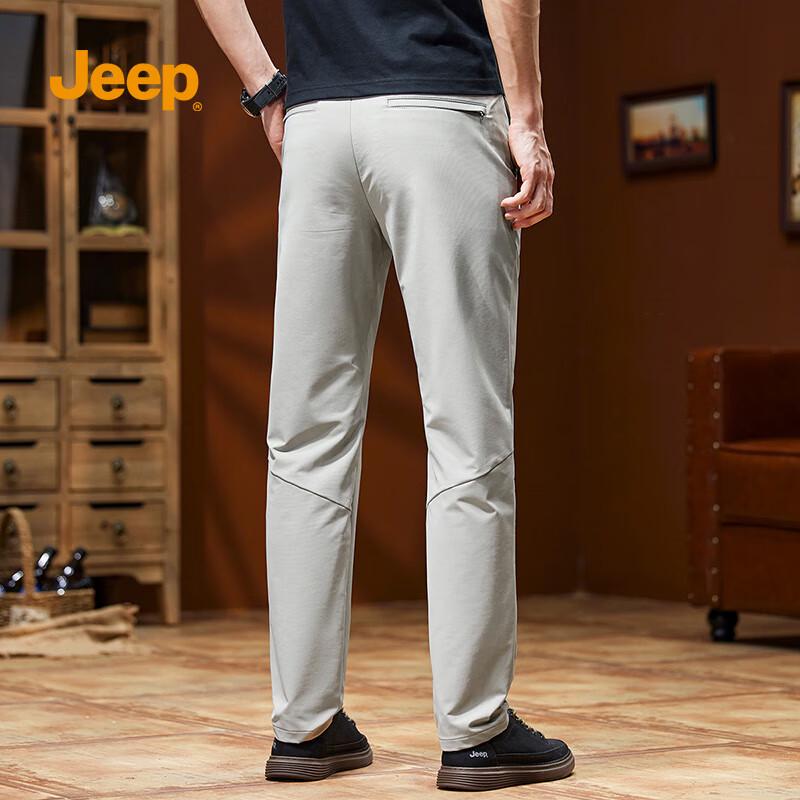 JEEP Men's Casual Straight-Leg Pants