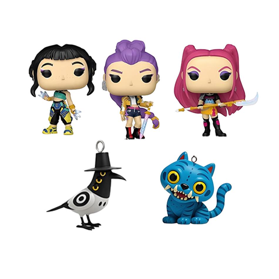 Neuer Kpop Dämonenjäger Weihnachtsbaumschmuck Kpop Stil Adventskalender Blind Box Niedliche Gothic Weihnachtsdekoration Für Teenager Und Frauen Geschenk