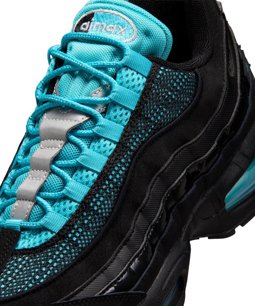 Nike Air Max 95 Big Bubble M - Black:Gamma Blue:Metallic Silver:Chrome / Im4691-001