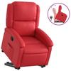 VidaXL Recliner Red Faux Leather 3204231