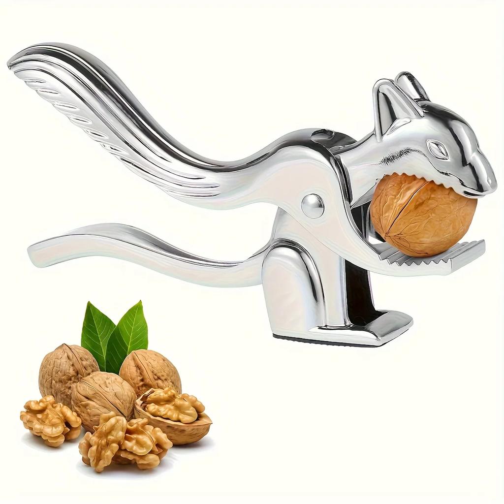 Nuts Nutcracker Sheller Opener Squirrel Shape Pine Pecan Hazelnut Plier Almond Nut Pecan Quick Walnut Cracker Multi-Function