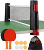 E-FINDS Bordtennisracket, Pingpongracket, Bordtennispadle, Bordtennissett, Bordtennisracket, Pingpongball, Bordtennisnett, Bord