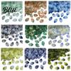 50 Leaf Beads Pack 50Pcs Glass Camellia Tea Pendant
