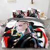 3D Tokyo Avengers Bedding Set Anime Manjiro Sano Duvet Cover Double Twin Full Queen King For Adult Kids Bedclothes Quilt size