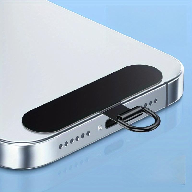 1pcs Universal Metal Mobile Phone Lanyard Shim Ultra-Thin Stainless Steel Fixed Cellphone Lanyard Link Accessories