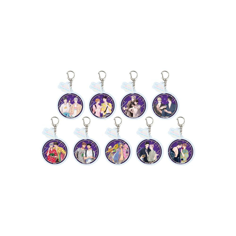 

Summer BL Fair 01 Acrylic Keychain with Parts Complete Set of Working Couple s Vacation [Original Illustration] (Box 9)