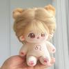 20cm Kawaii Plush Cotton Doll Cute Lovely Naked Stuffed Toy DIY Zodiac Idol Dolls Girls Kids Girlfriends Collection Gift