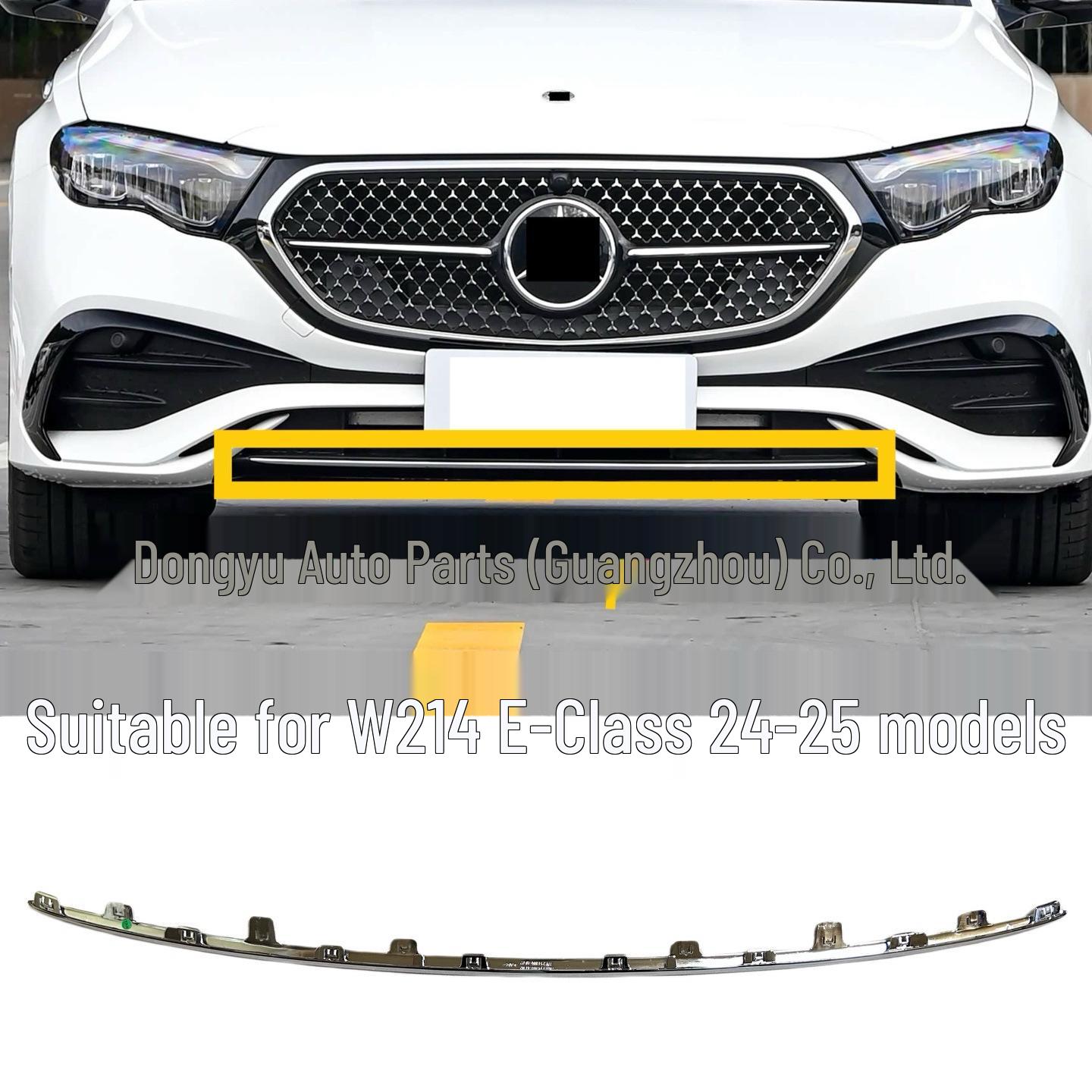 Compatible Front Bumper Bright Strip for