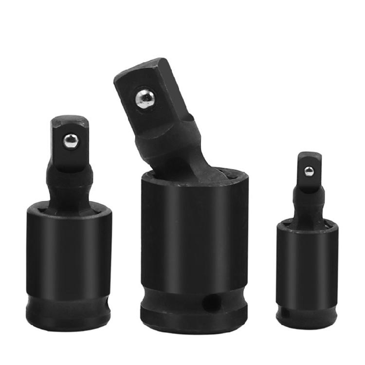3 Pcs Impact Universal Joint Set 1/4-Inch 3/8-Inch & 1/2-Inch Drive Chrome Moly