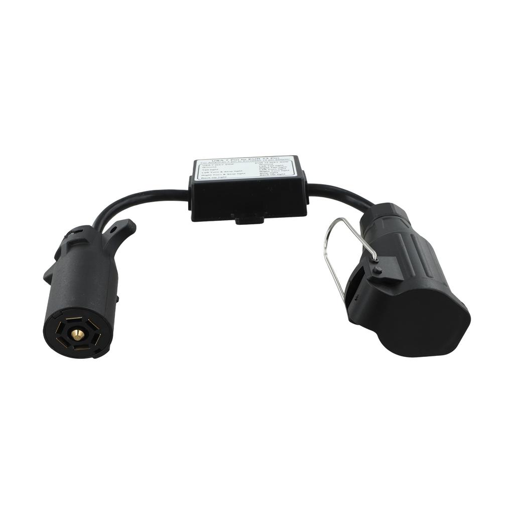 Hot Light Converter Trailer Light Converter US To European Vehicle Replacement 7-Way Accessory Connector Parts