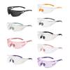 Colorful Work Goggles Transparent Anti-Fog Goggles Simple Safety Glasses  for Work/Lab/Cycling