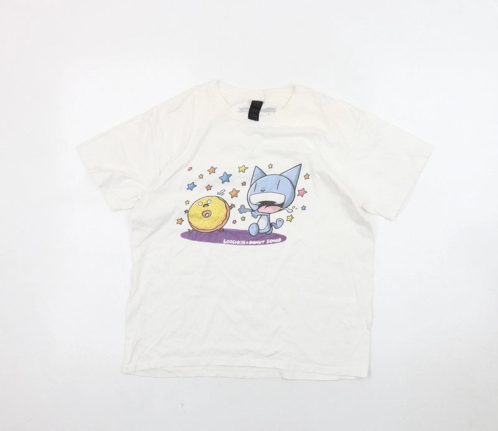 

The Phoenix White Anime T-Shirt Unisex Size L 4XL
