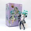 Anime Hatsune Miku X Cinnamoroll Figura De Anime Kawaii Miku Figura De Accin Pvc Coleccin De Adultos Decoracin Modelo Muñeca