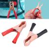 10/2pcs MINI Battery Clip Car Grounding Wire Crocodile Clip Power Clip Full Sheath Fish Clips 70MM Connectors Alligator Clips