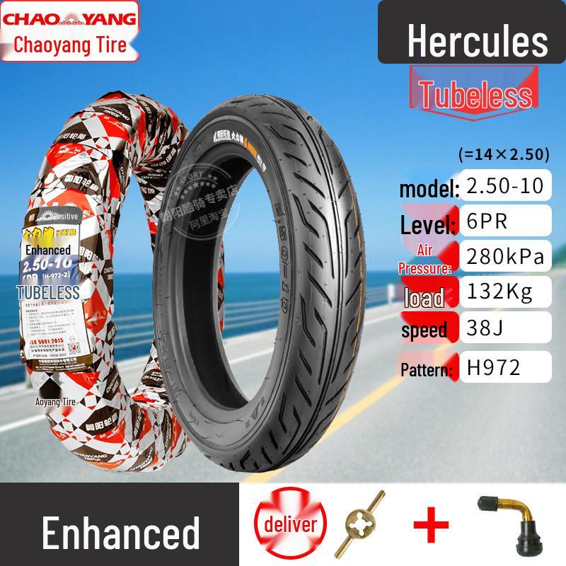 Chaoyang 3.00-10 Electric Bicycle Explosion-Proof Vacuum Tire