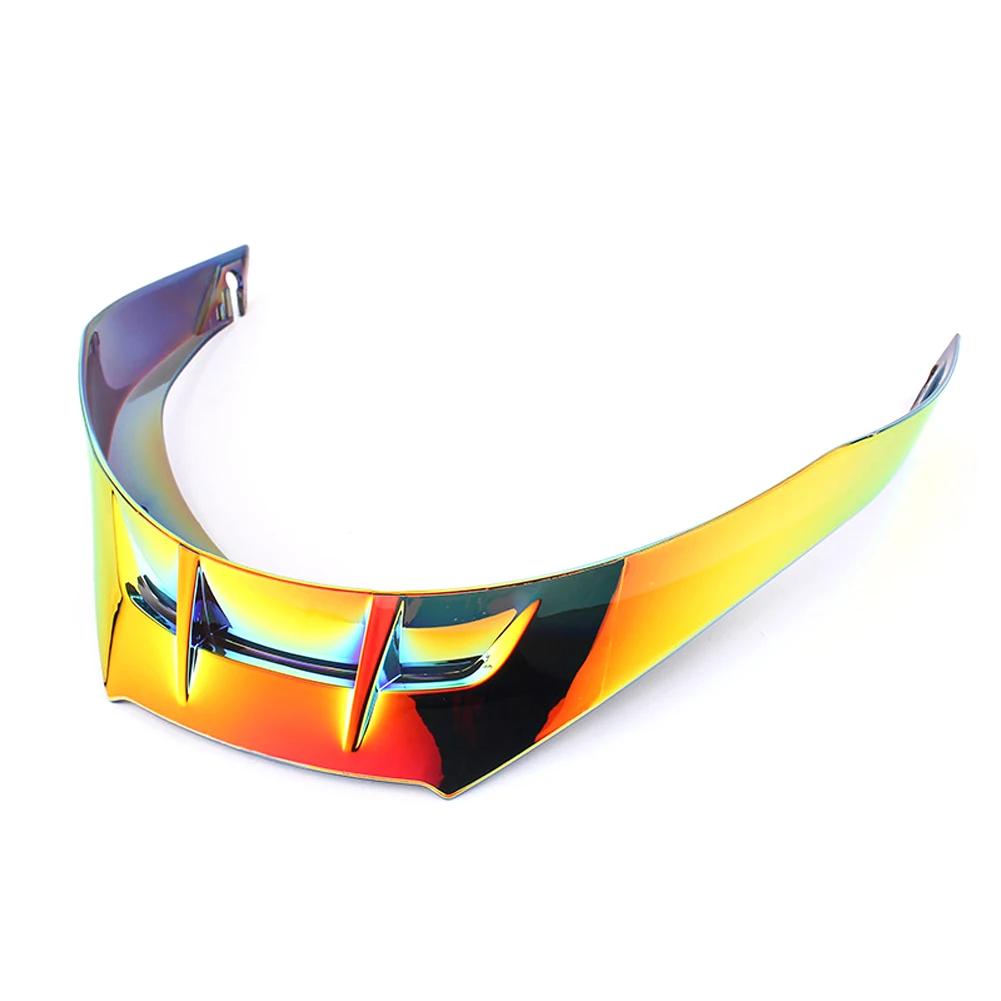 Motorcycle Helmet Spoiler Rear Wing Air Duct Aerodynamic Racing for AGV Pista/GP/Corsa/GPR Attachment