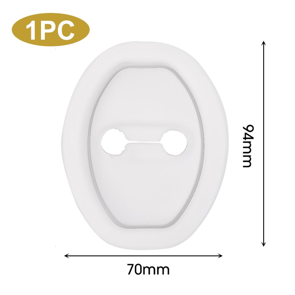 

Дверной амортизатор, амортизатор замка двери автомобиля, амортизационная накладка, защита от ржавчины, модифицированные аксессуары 1pcs белый