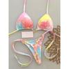 Micro Bikini Push Up Donna Sexy Scollo all'americana Triangolo Perizoma Spaccato Set Bikini Brasiliano 2026 Nuovo Costume da Bagno Estivo Set da 2 Pezzi