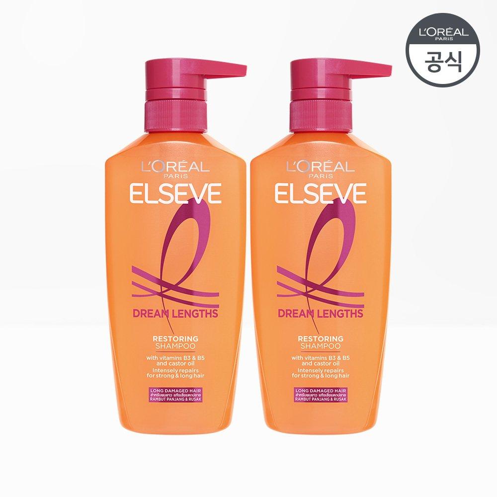 

L Oréal Paris Elseb Dream Length Shampoo 410ml x 2