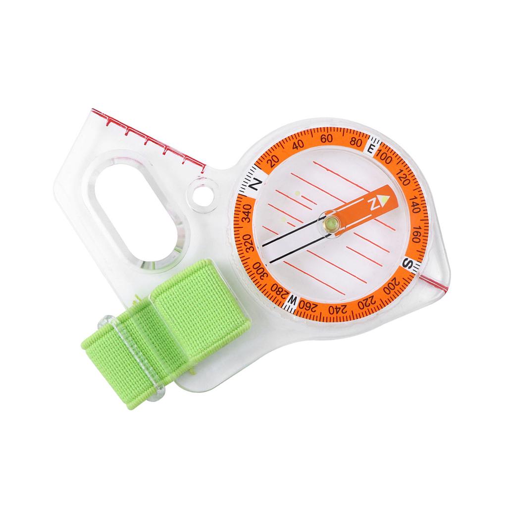 Practical Outdoor Compasses Plastic Orienteering Compasses with Scale Hiking Backpacking Compasses for Map Reading