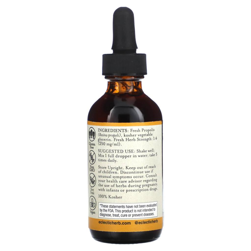 Eclectic Herb, Propolis, 2 Fl Oz (60 Ml)