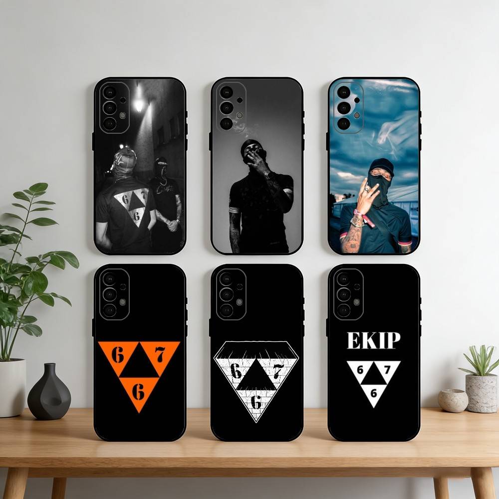 667 F-Freeze Corleone Rapper Phone Case For Samsung S25,S24,S21,S22,S23,S30,Ultra,S20,Plus,Fe,Note,10,9,5G Black Cover