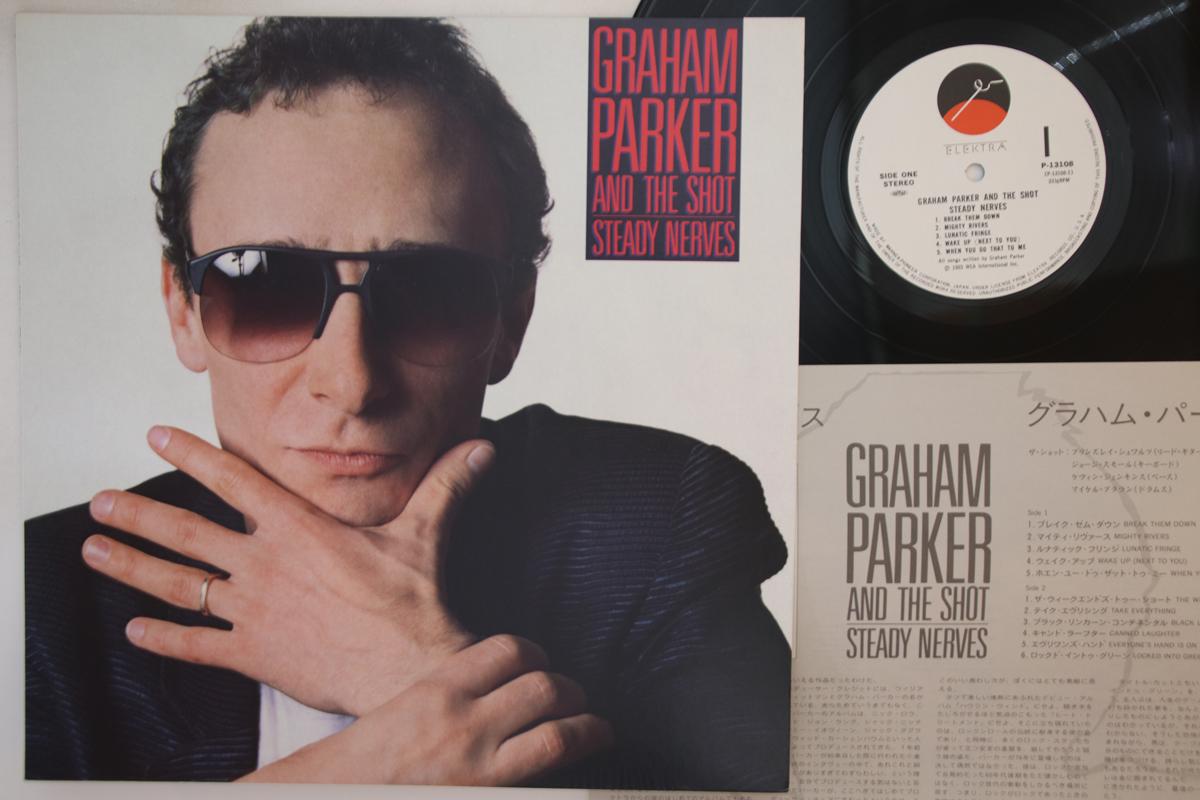 

LP Record GRAHAM PARKER - Steady Nerves P13108 ELEKTRA 1985 Japan Rock Used