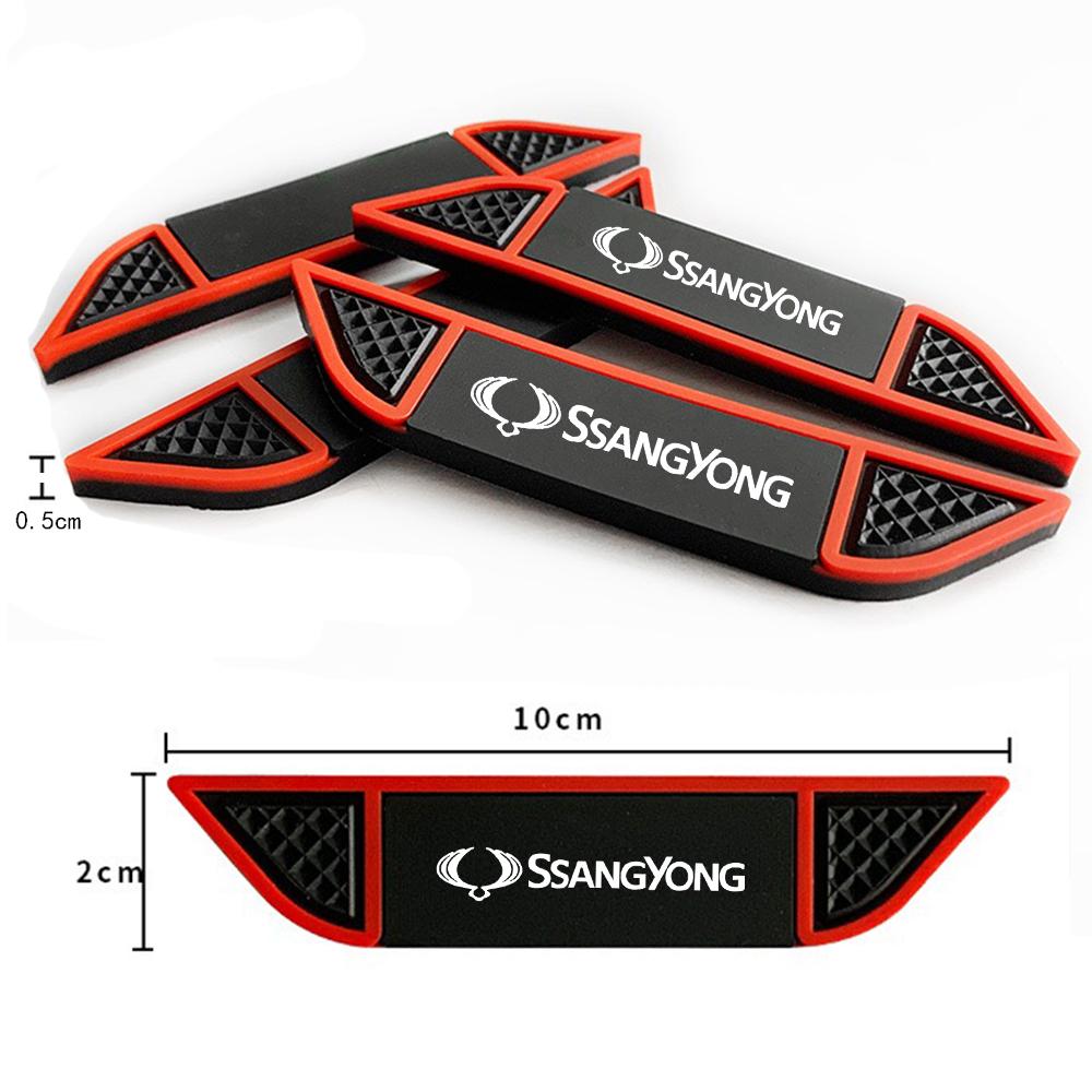 Voor SsangYong KORANDO ACTYON Rexton Musso KYRON ACTYON Beschermstrip Auto Deurrand Beschermer Krasbeschermer Cover Sticker
