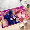 Custom KPop Demon Hunters Mat Personalized Name, Polyester Washable Indoor Entryway Rug, Gift for Christmas, Easter, Thanksgiving Day