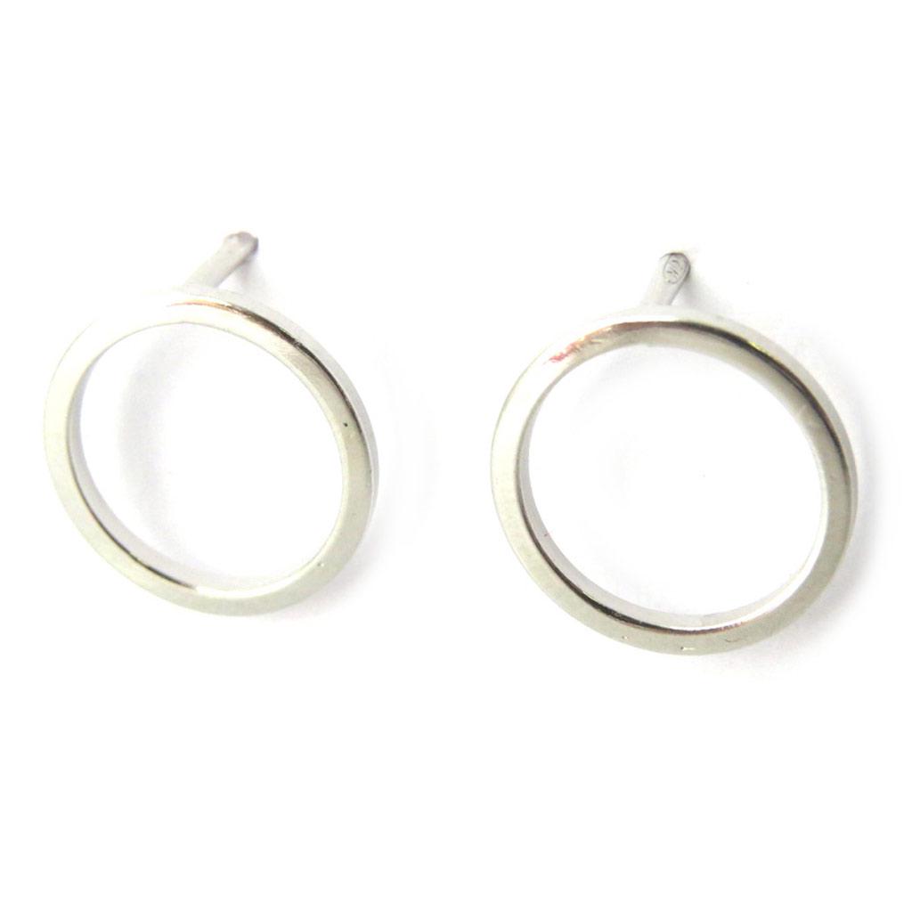 Les Trésors De Lily [M7625] - Silver 'Choréographie' Silver Earrings (rhodium-plated) - 11 Mm