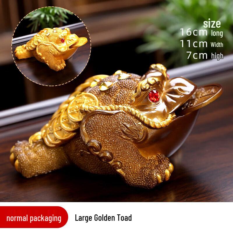 Golden Toad Color-Changing Tea Pet