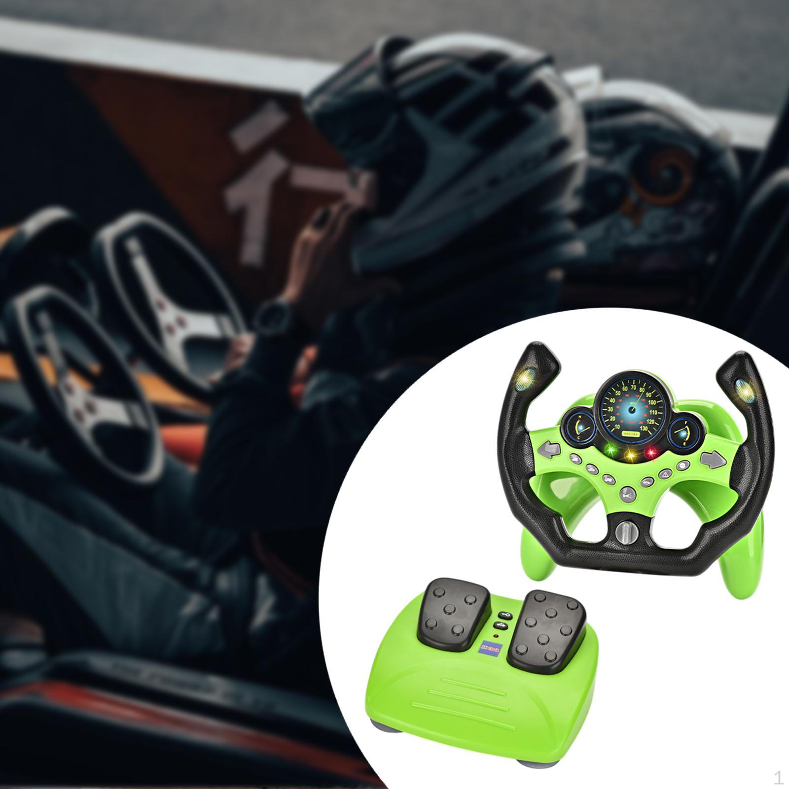 

Інтерактивний набір іграшок для водіння з кермом і педаллю для дітей