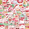 100PCS Cute Christmas Animals Graffiti Stickers  DIY Kids Toys Gift Scrapbooking Stationery Album Funny Sticker Decal Decoration