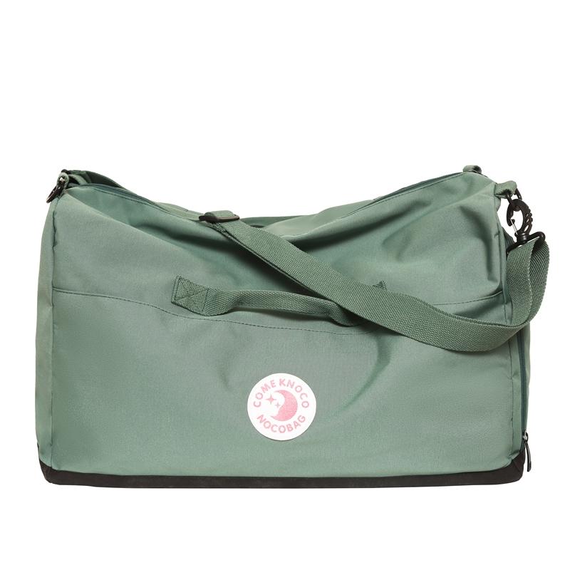 

Многофункциональная однотонная большая вместительная дорожная сумка унисекс спортивная фитнес-сумка с разделительными сумками для обуви зелёный