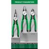 LAOA Multifunction Wire Stripper Wire Cutters/Long Nose/Diagonal Nose Pliers 7-inch Electrician Hand Tools Industrial Grade
