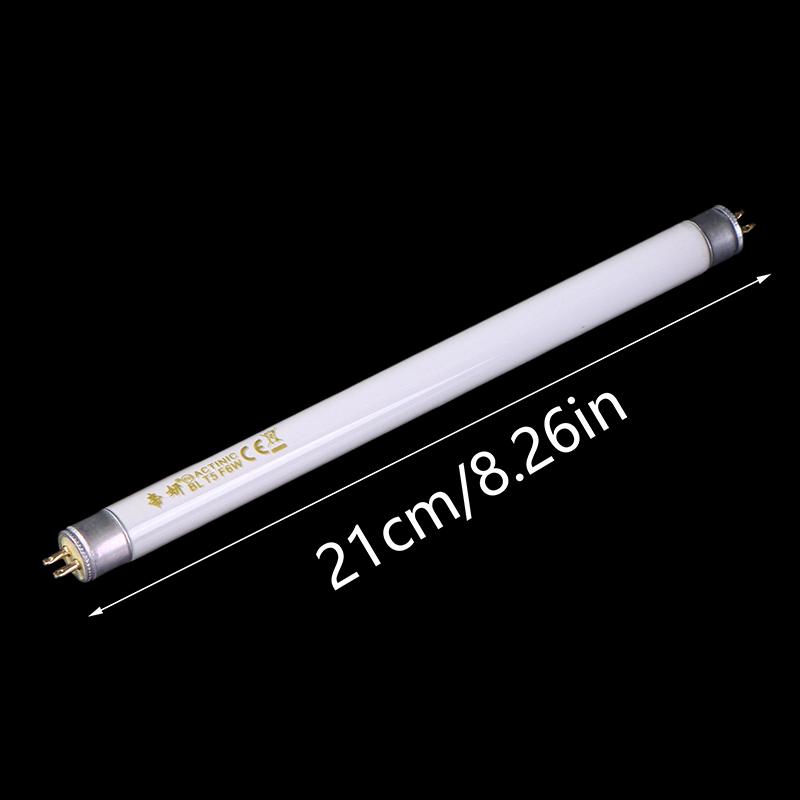 

T5 T8 Лампа-уничтожитель комаров 6 Вт 8 Вт 10 Вт 15 Вт Ультрафиолетовые лампы 365 нм Ультрафиолетовая ловушка для вредителей Мухи Насекомые Синий свет 21cm