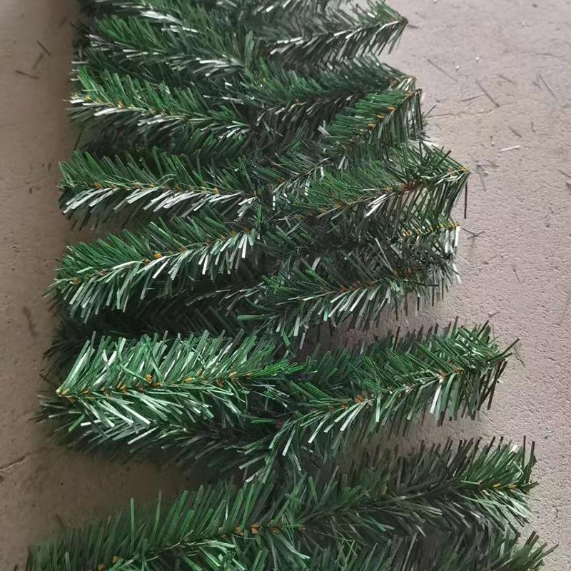 2,7m Zelená vánoční girlanda pro dekorace a výstavy v nákupních centrech