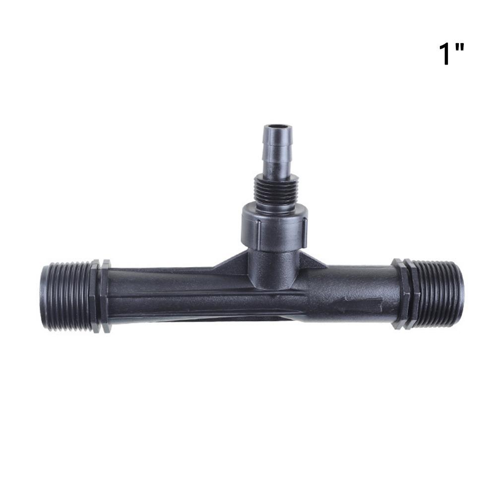 Male Thread Venturi Fertilizer Injector 1/2" 3/4" 1" Irrigation Drip Device Water Tube Emitter