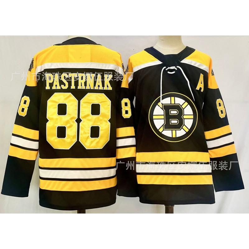 Ice Hockey Jersey Boston Bruins Embroidered 73 63 Unisex Sports