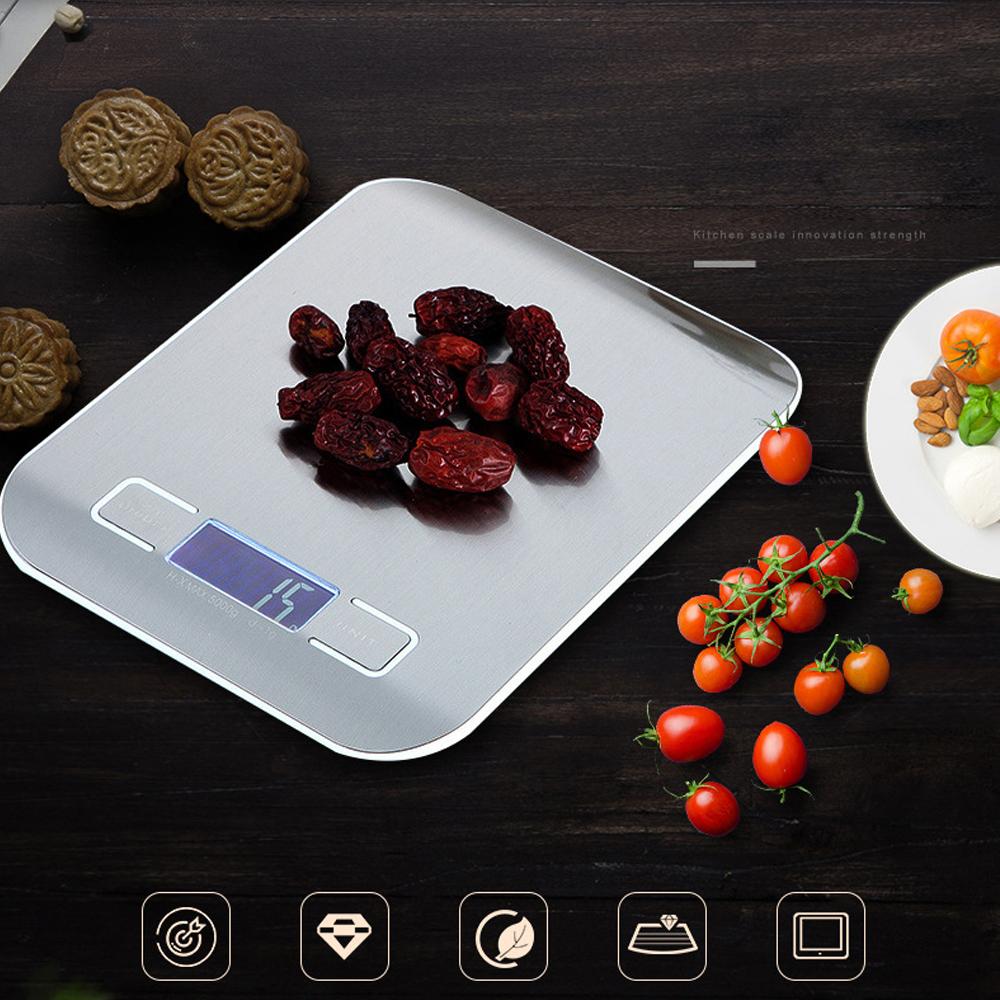 Household Kitchen High-precision Electronic Pastry Baking Scale Small Food Baking Scale 10kg/5kg 1g Accurate Weighing
