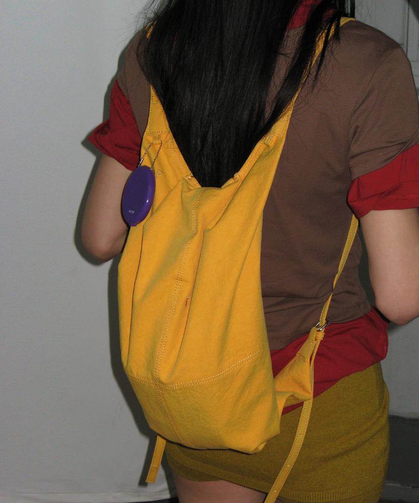 Pote 0014 3-Way Flow Bag_Tangerine