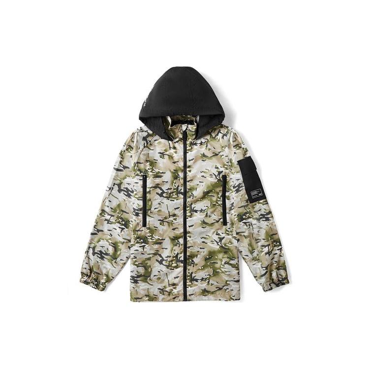 Куртки Vans Мужские Камуфляжные С капюшоном Умеренные Другие VN0A4MLMW09 M