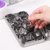 30 Teile/schachtel Edelstahl Zucker Keks Presse Stempel Embosser Cookie Cutter DIY Fondant Kuchen Form Gebäck Dekor Backen Zubehör
