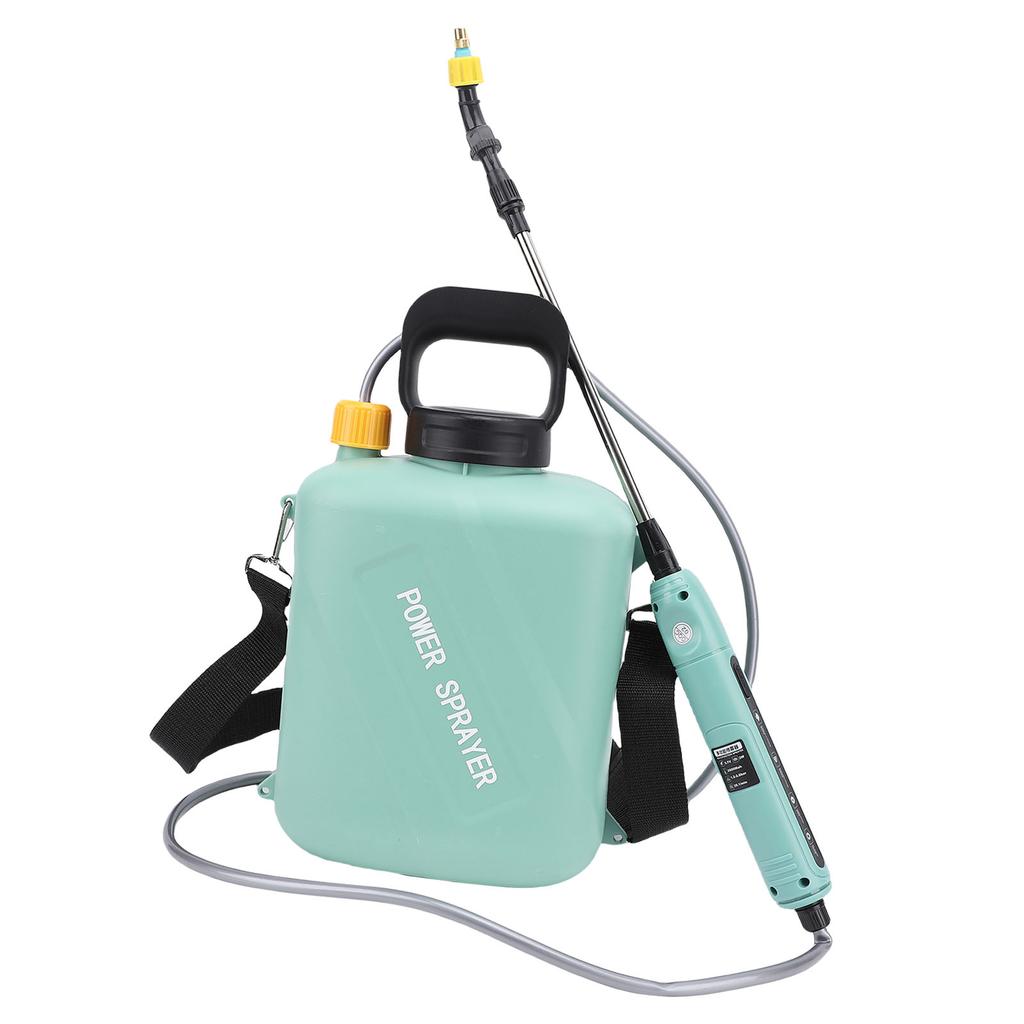 Electric Sprayer with 3 Nozzles Retractable Wand USB Rechargeable Handle 6L Battery Powered Backpack Sprayer