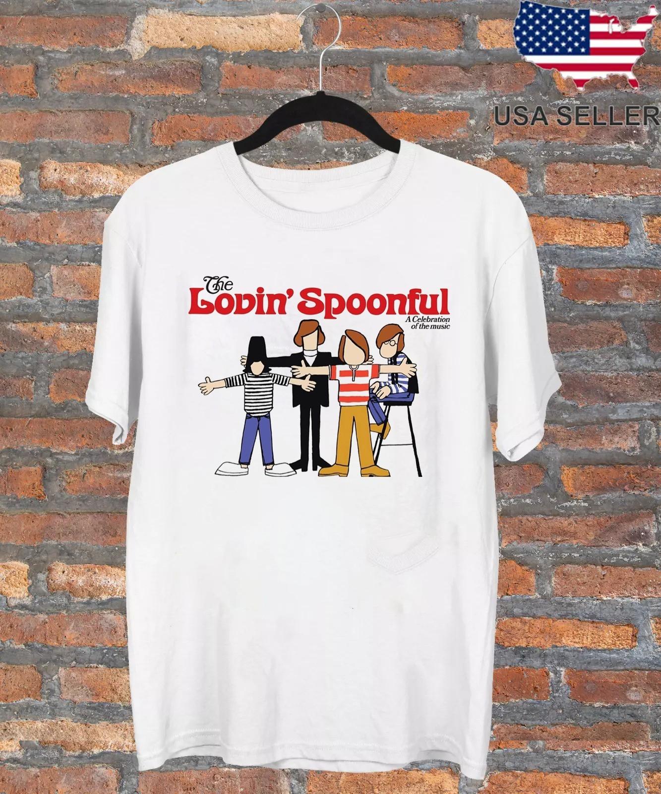 The Lovin Spoonful Band White Color Full Size Shirt MI1007 S