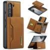 Wallet Case for Galaxy Z Fold6 - TPU+PC+Leather/PU, Brown, With Stand