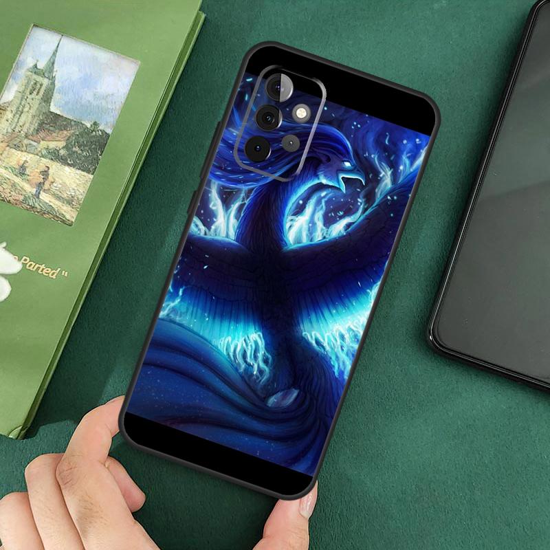 Phoenix Bird Case For Samsung Galaxy A54 A12 A22 A32 A52 A72 A52S A14 A70 A51 A71 A33 A53 A73 Cover